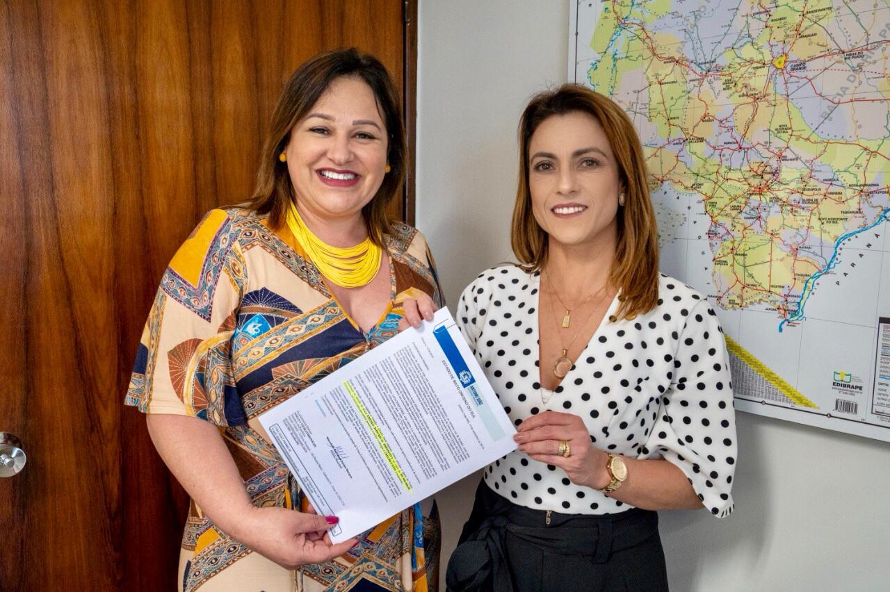 senadora Soraya e Prefeita Marcia de AntonioJoão: Foto: assessoria de Imprensa