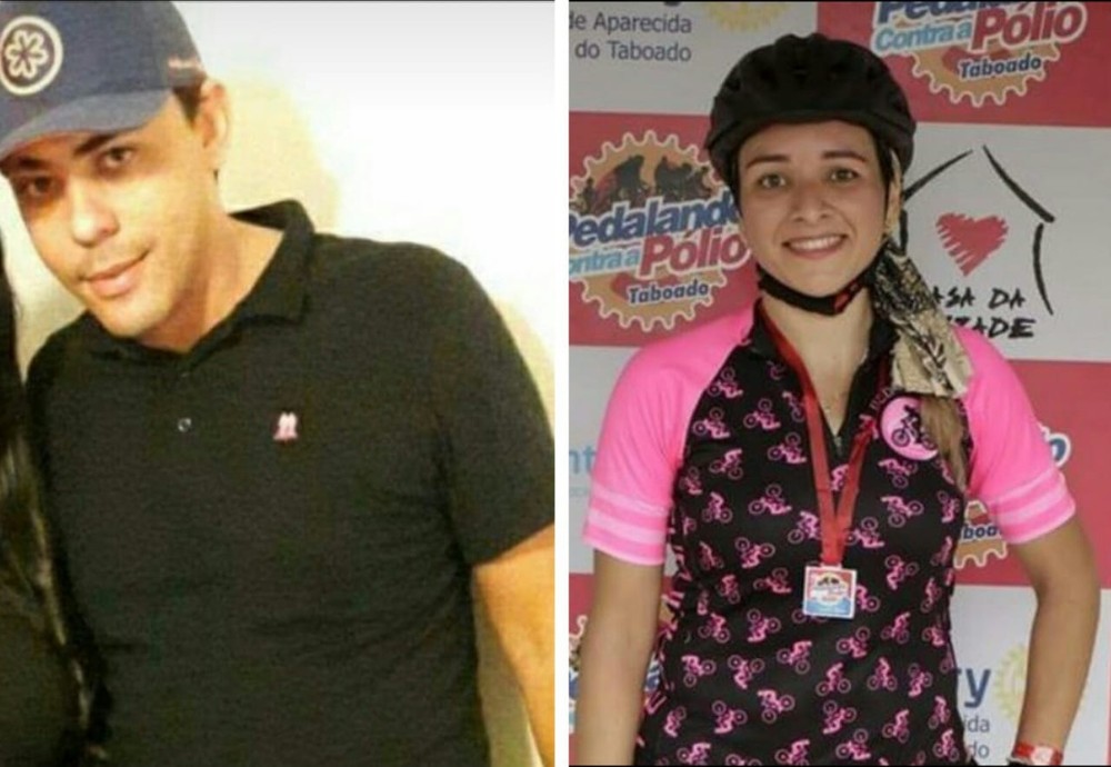 O correto de imóveis Fernando Enrique Freitas e a Regianni Araujo, de 32, assassinados pelo policial Lúcio Roberto Queiroz Silva - Foto: Facebook / Reprodução