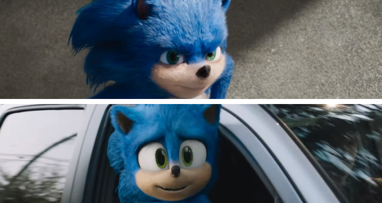 Antes e depois de Sonic: o que mudou no visual do personagem?