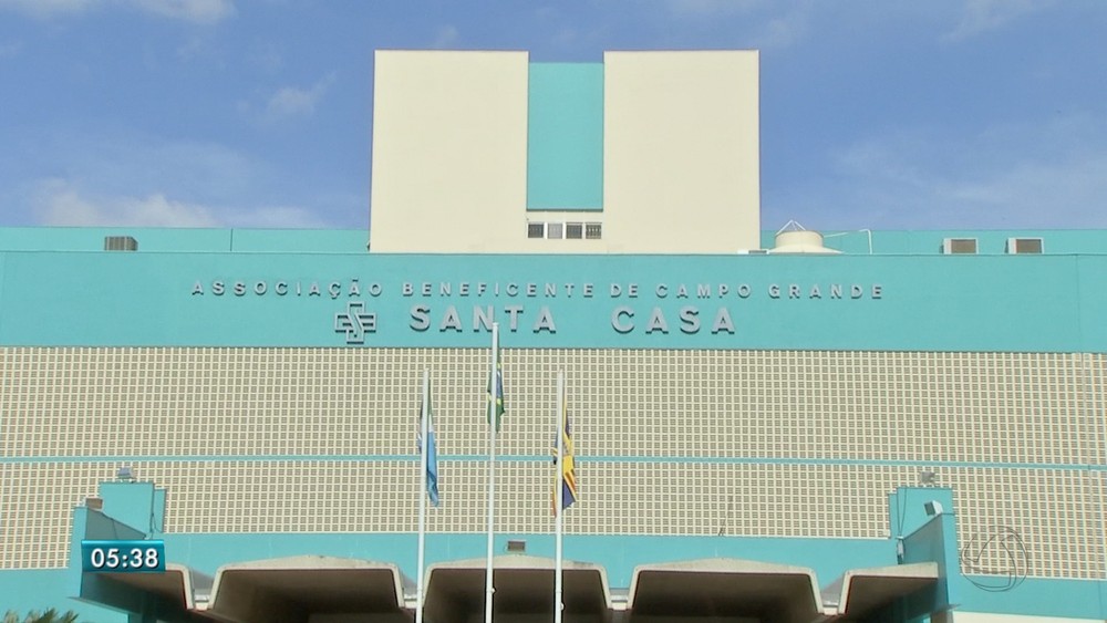 Homem foi encaminhado para Santa Casa de Campo Grande, onde permanece internado. - Foto: Reprodução/ TV Morena