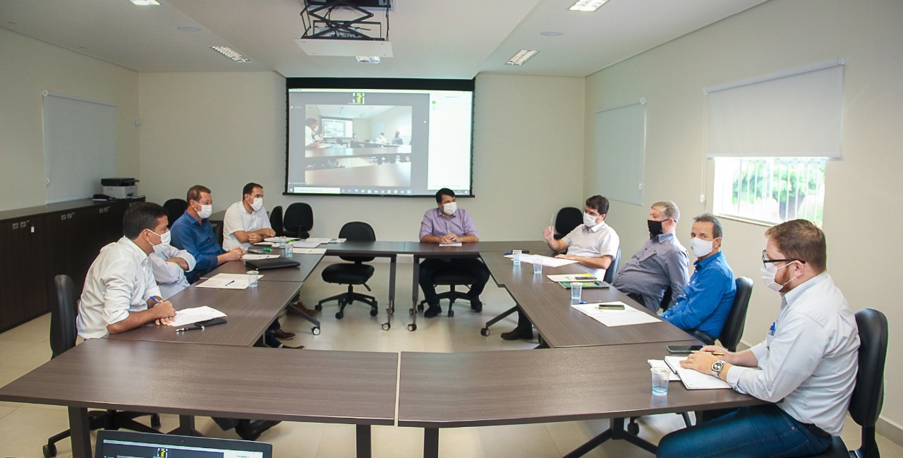 Reunião da diretoria da Assomasul (Foto: Edson Ribeiro)