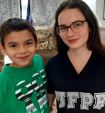 Helen Zeferino, uma das estudantes, deixou Sidrolândia para prosseguir seus estudos em UFPR