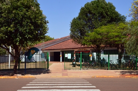 Escola Municipal Natália Moraes de Oliveira. (Foto: Karina Souza)