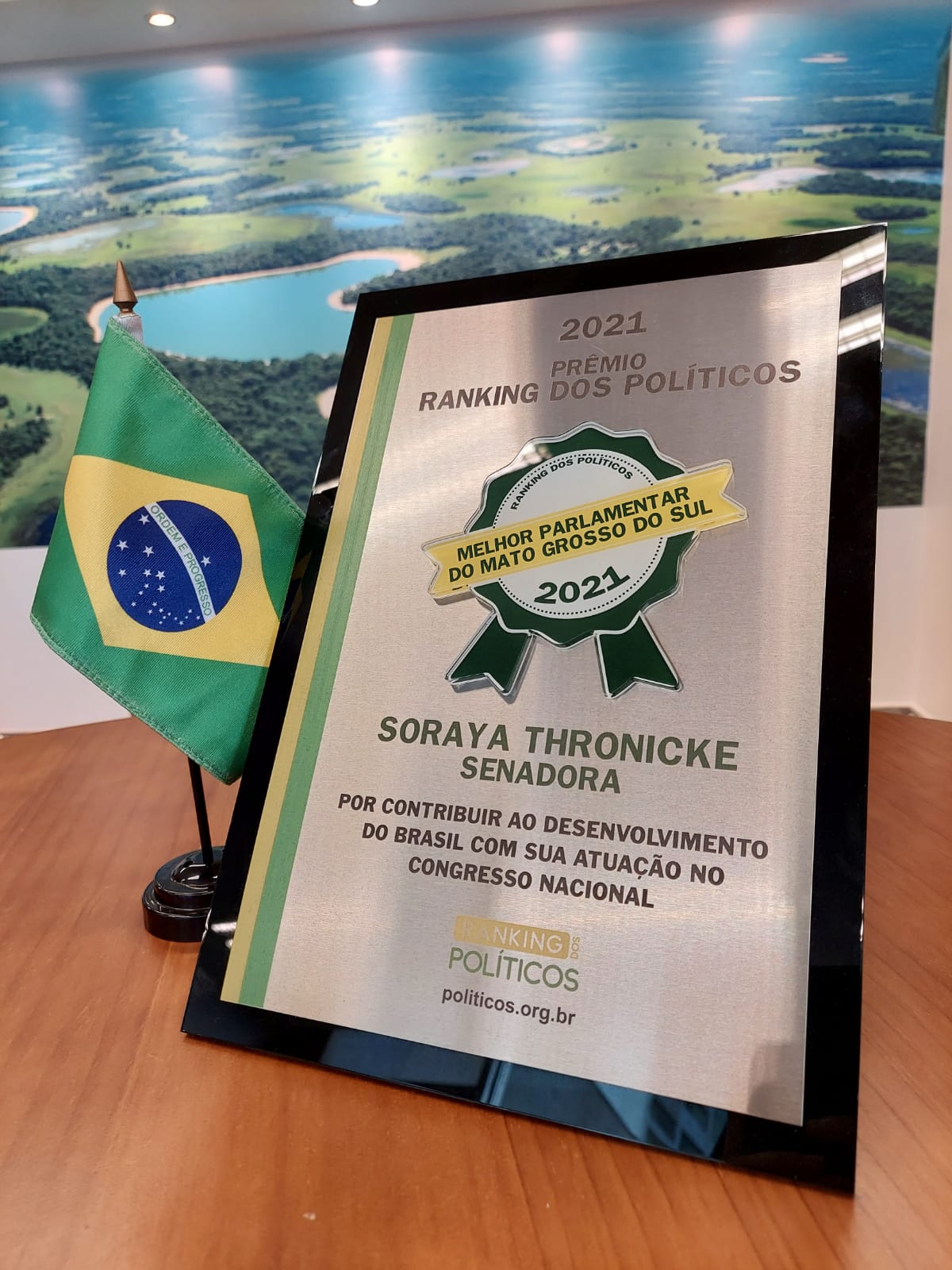 Prêmio Melhor Parlamentar do MS - Sen. Soraya Thronicke 2021