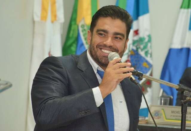 Vereador Diego Cândido Batista (PSD), conhecido como Diego Carcará. (Foto: Washington Lima/ Fátima em Dia)