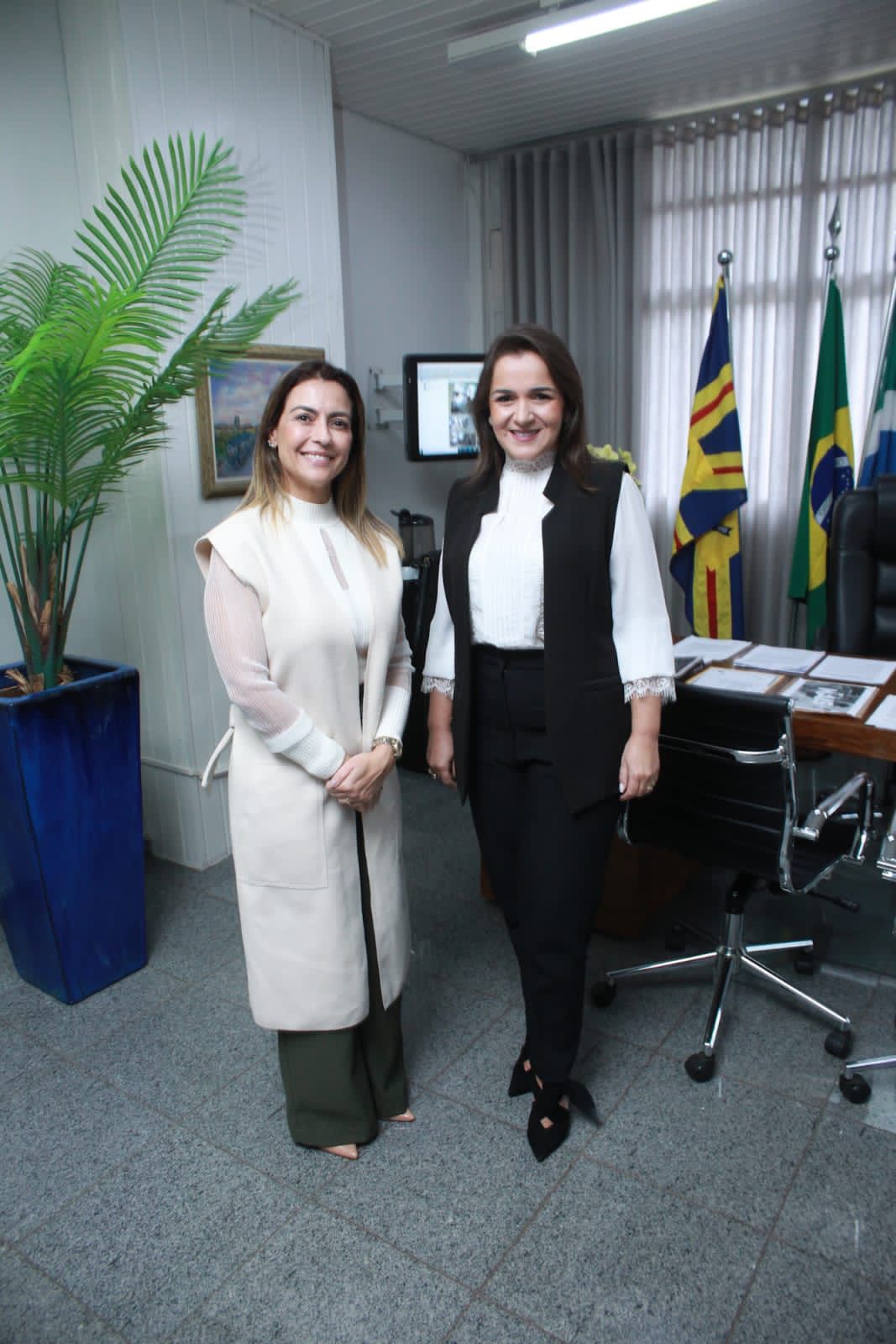 Senadora Soraya Thronicke e a Prefeita Adriane Lopes- Foto: Assessoria