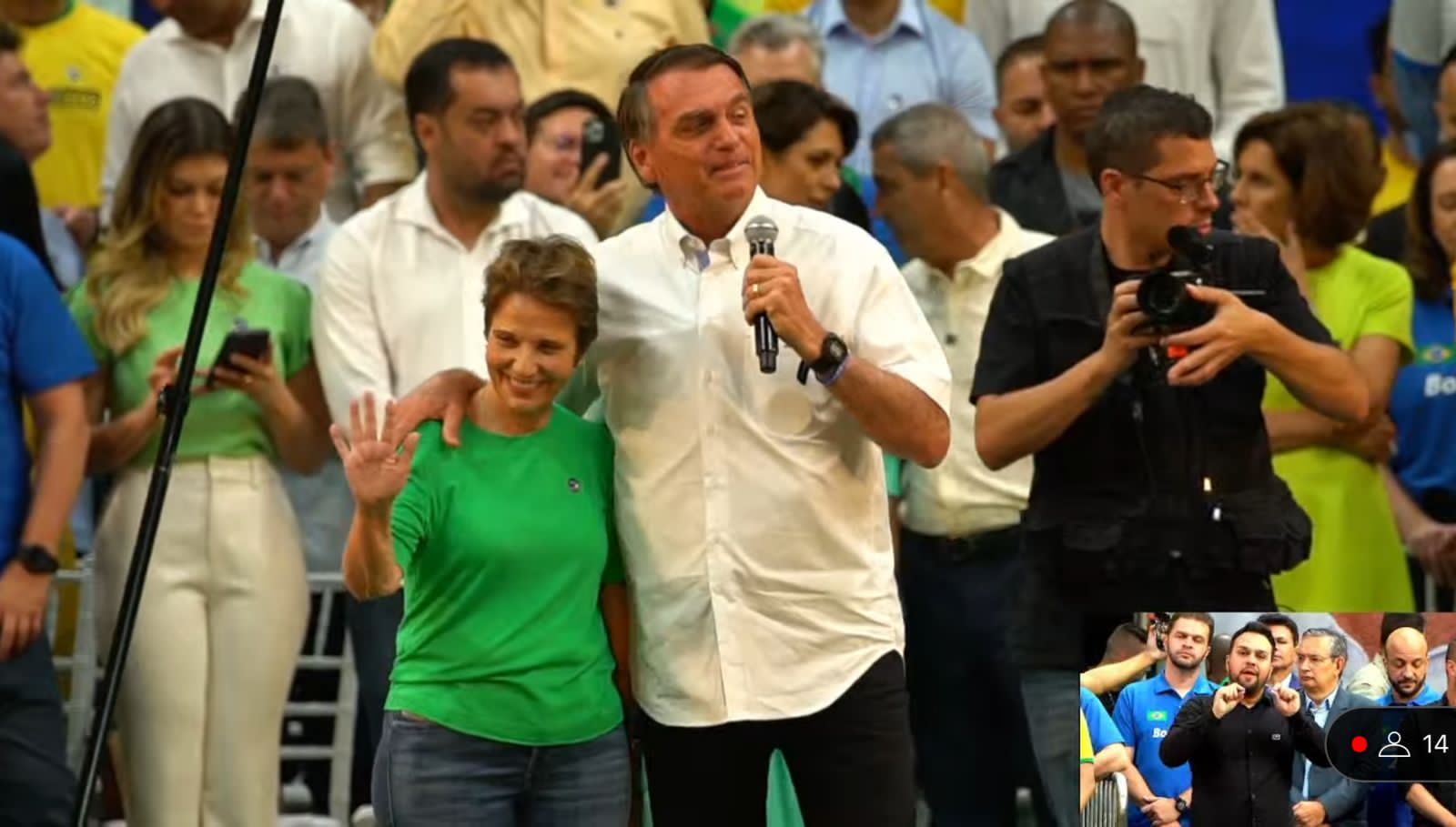 Pres. Jair Bolsonaro e Dep. Federal Tereza Cristina/Foto: Assessoria