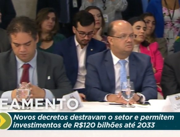 Vice-governador, Barbosinha representou governador Riedel no Palácio do Planalto