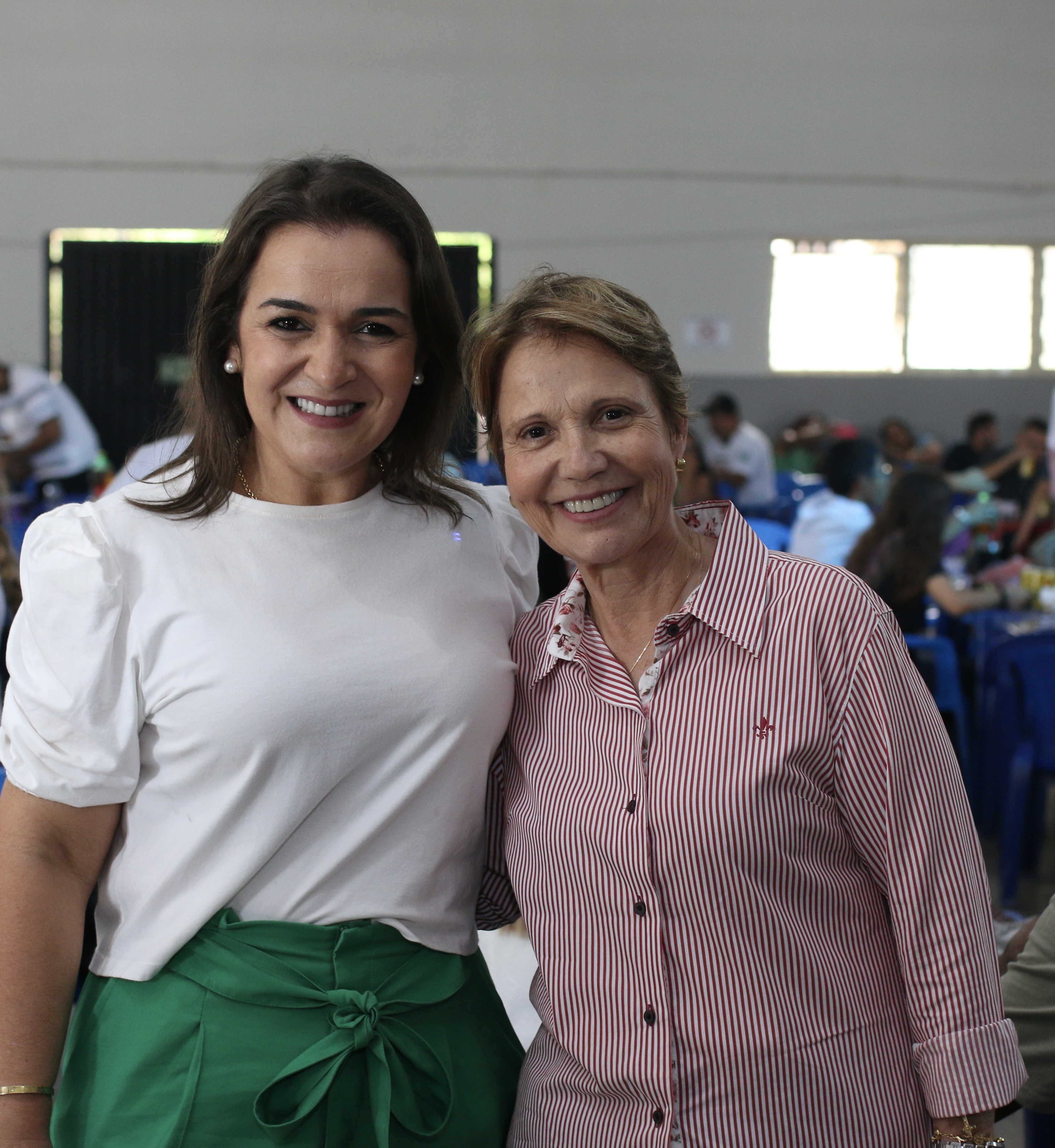 Senadora Tereza Cristina e a pref. Adriane Lopes/Foto Crédito: MV Agência