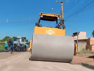 Jardim Petrópolis recebe a etapa final de obras de asfalto em todas as ruas