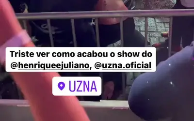 Show de Henrique e Juliano acaba em briga no interior de São Paulo