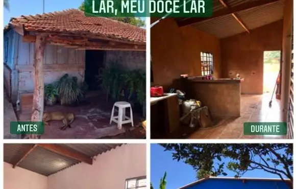 Programa 'Lar, meu doce lar', da prefeitura, entrega mais uma casa em Aporé-Go.